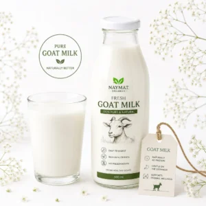 Fresh Raw Goat Milk by Naymat Organics